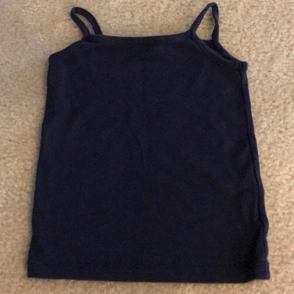 Hanna Andersson Size 100 navy tank